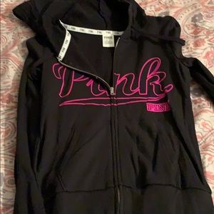 Pink hoodie